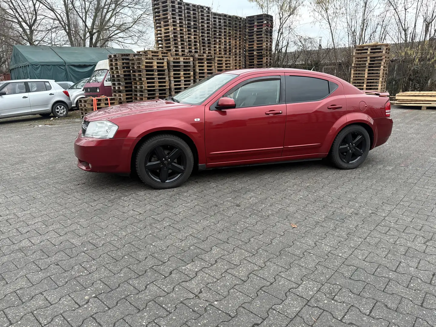 Dodge Avenger SE LPG Automatik Leder Anhängerkupplung Rot - 1