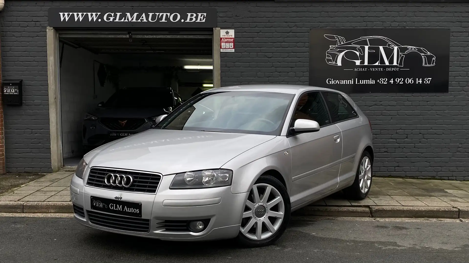 Audi A3 A3 2.0i S line AUTOMATIQUE * MARCHAND * EXPORT Argent - 2