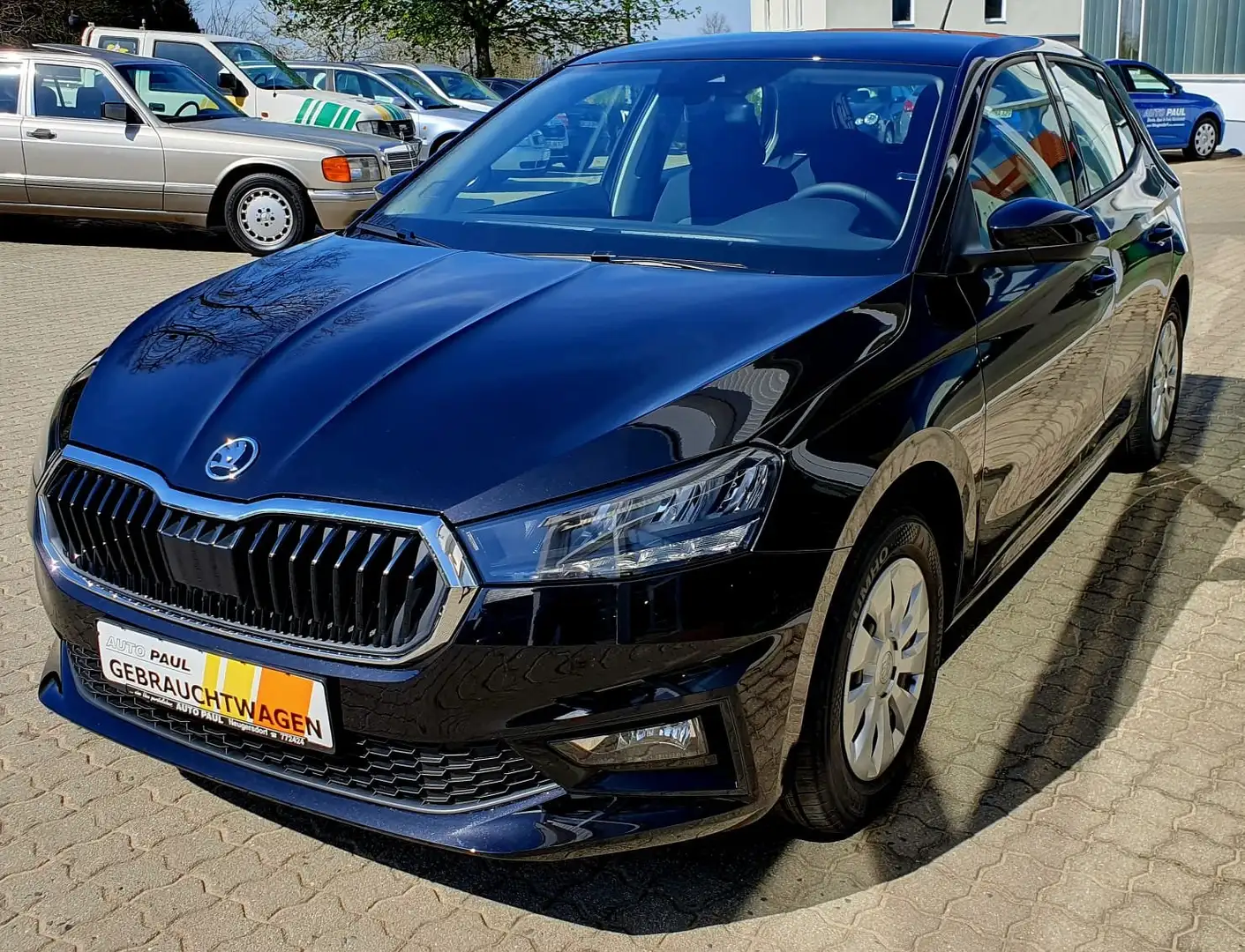 Skoda Fabia Selection Automatik - 5 Jahre Garantie !!! Negro - 1
