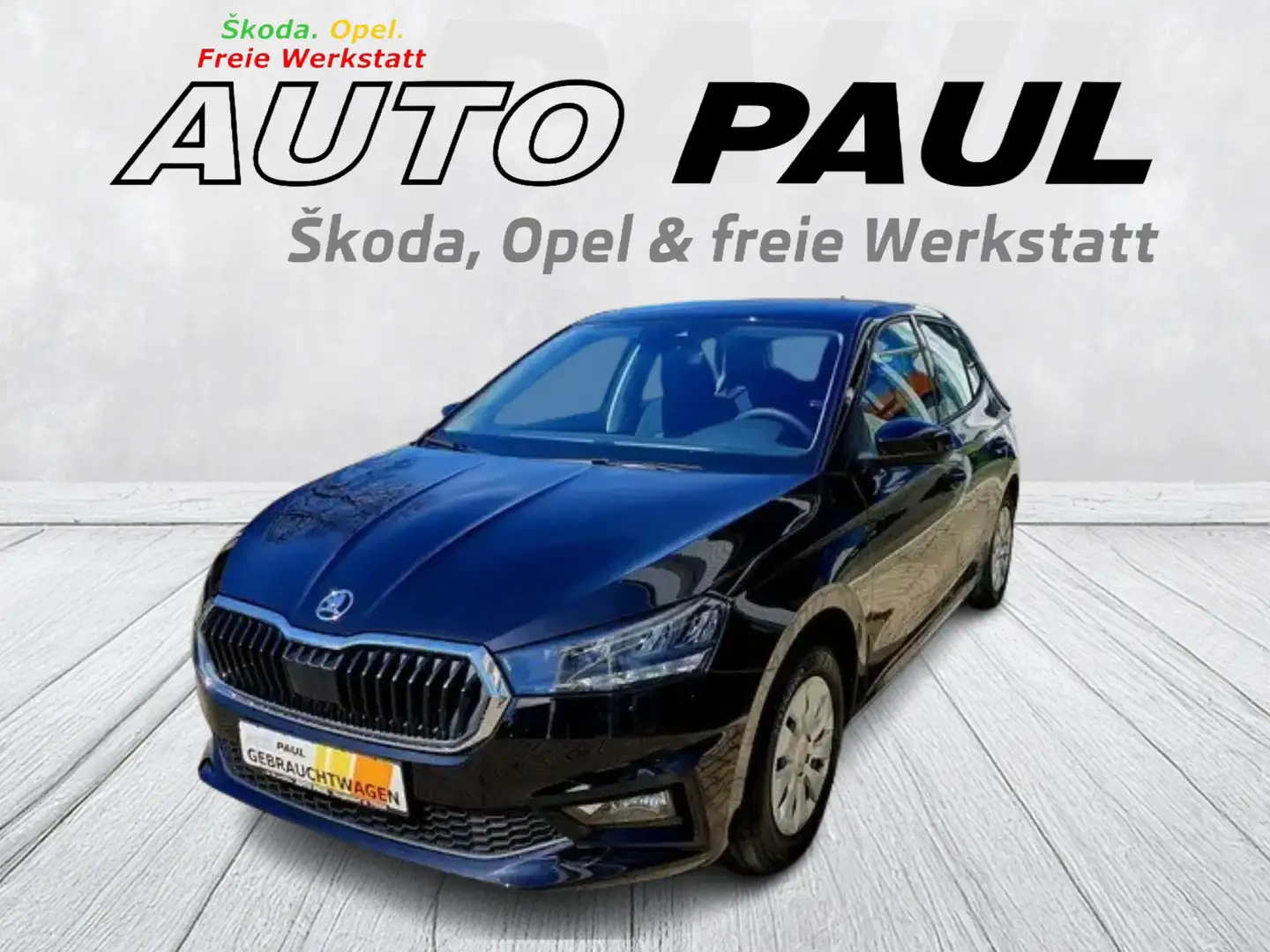 Skoda Fabia Selection*Automatik*DAB*SHZ*5J/100TKM Garantie* Schwarz - 1