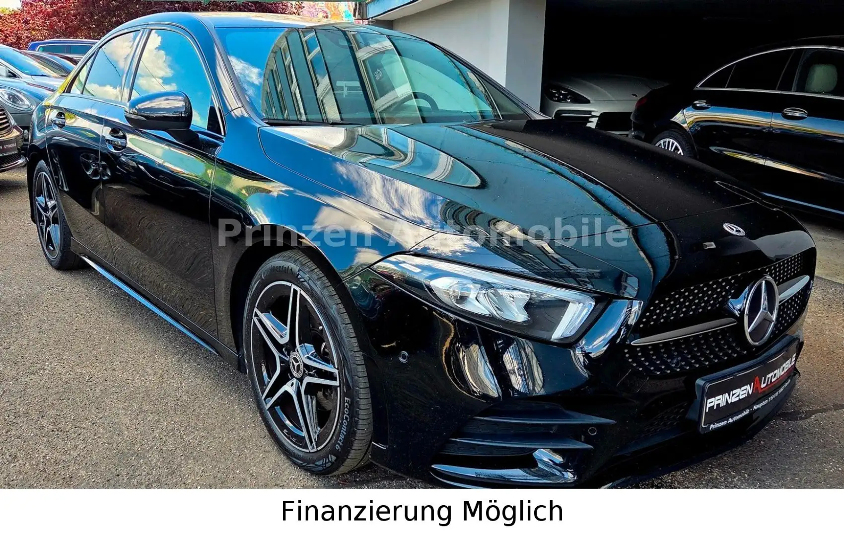Mercedes-Benz A 180 AMG*AUT*R.CAM*AMBIENTE*SPUR*LED*APPLE CAR Noir - 1