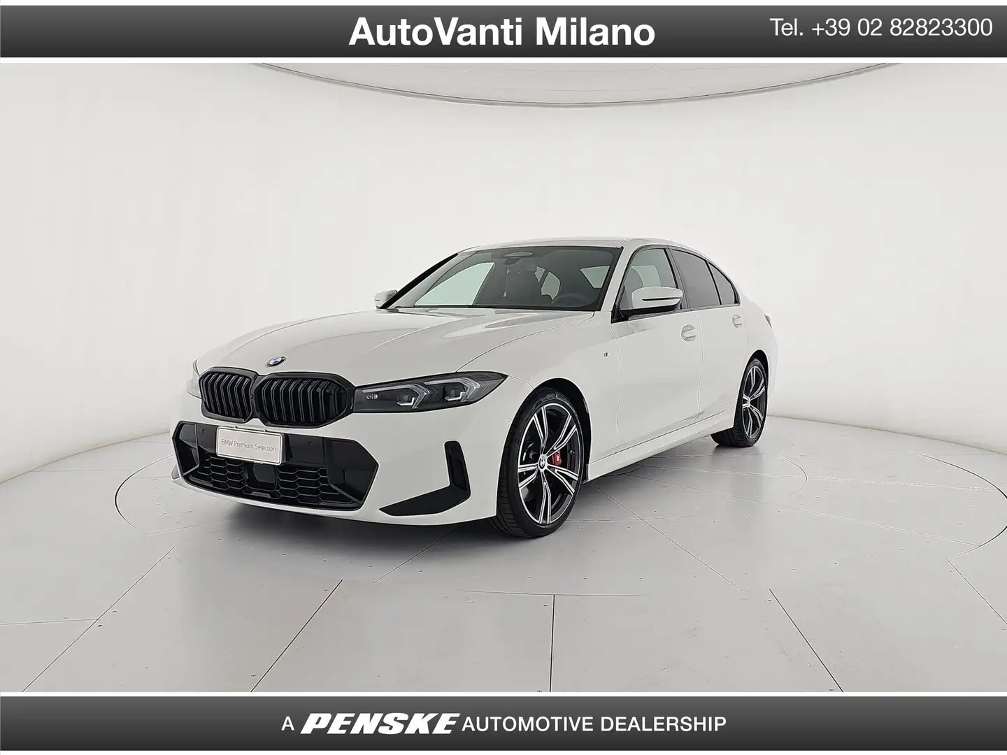 BMW 320 320d 48V Msport Pro Bianco - 1