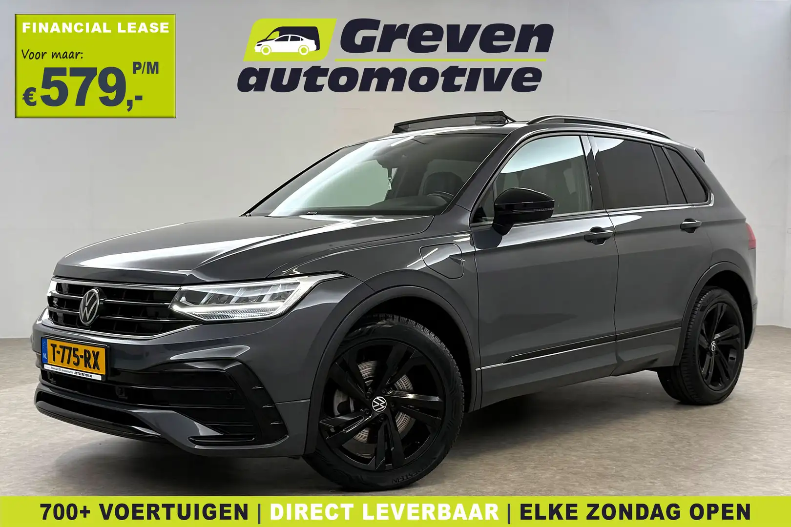 Volkswagen Tiguan 1.4 TSI eHybrid R-Line | SOH 99% | Pano | Sfeer | Gris - 1