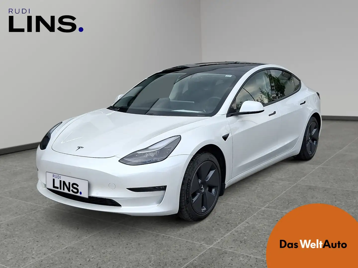 Tesla Model 3 Long Range Dual AWD Weiß - 1