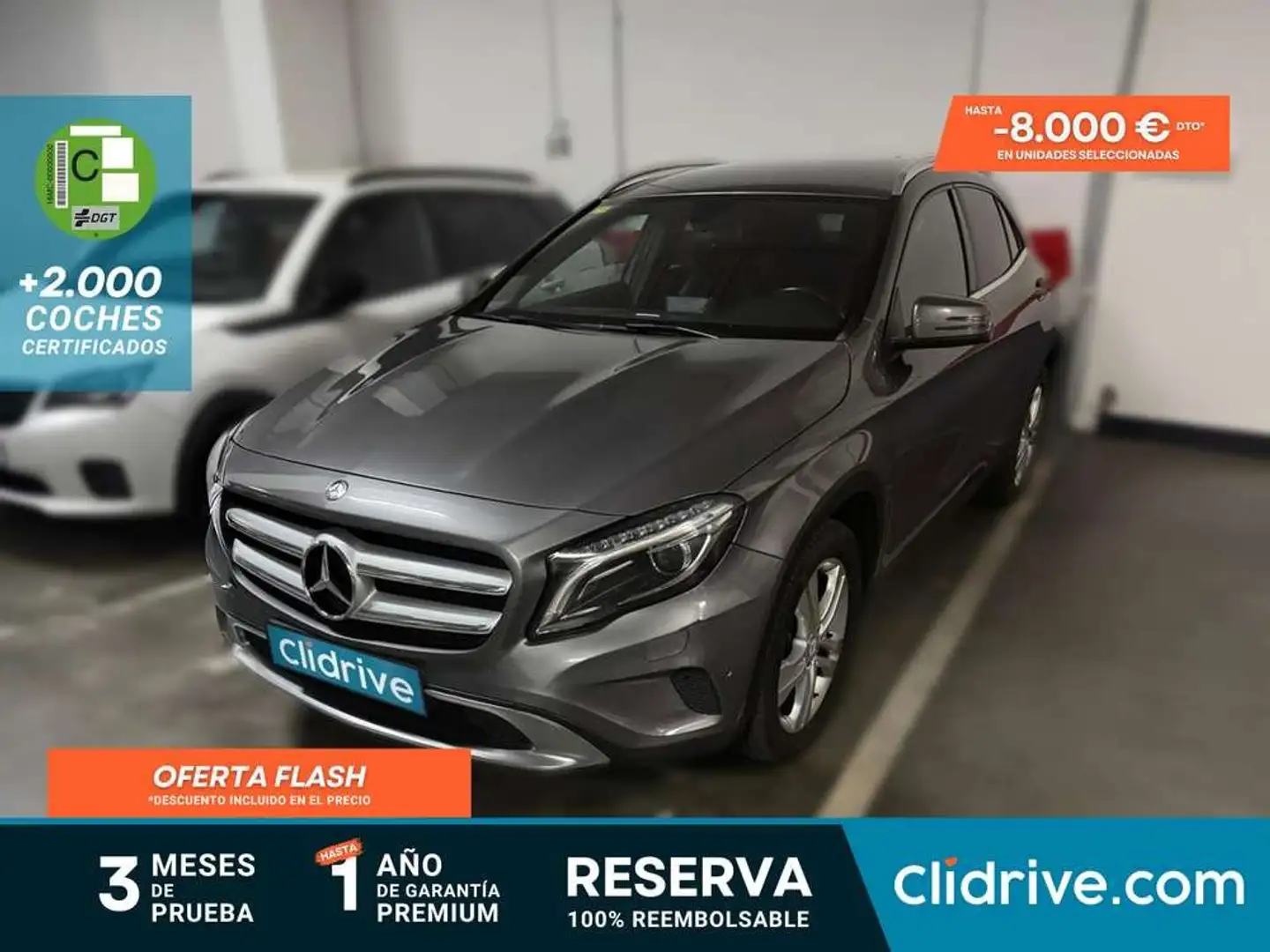 Mercedes-Benz GLA 200 200CDI Urban 7G-DCT Gris - 1