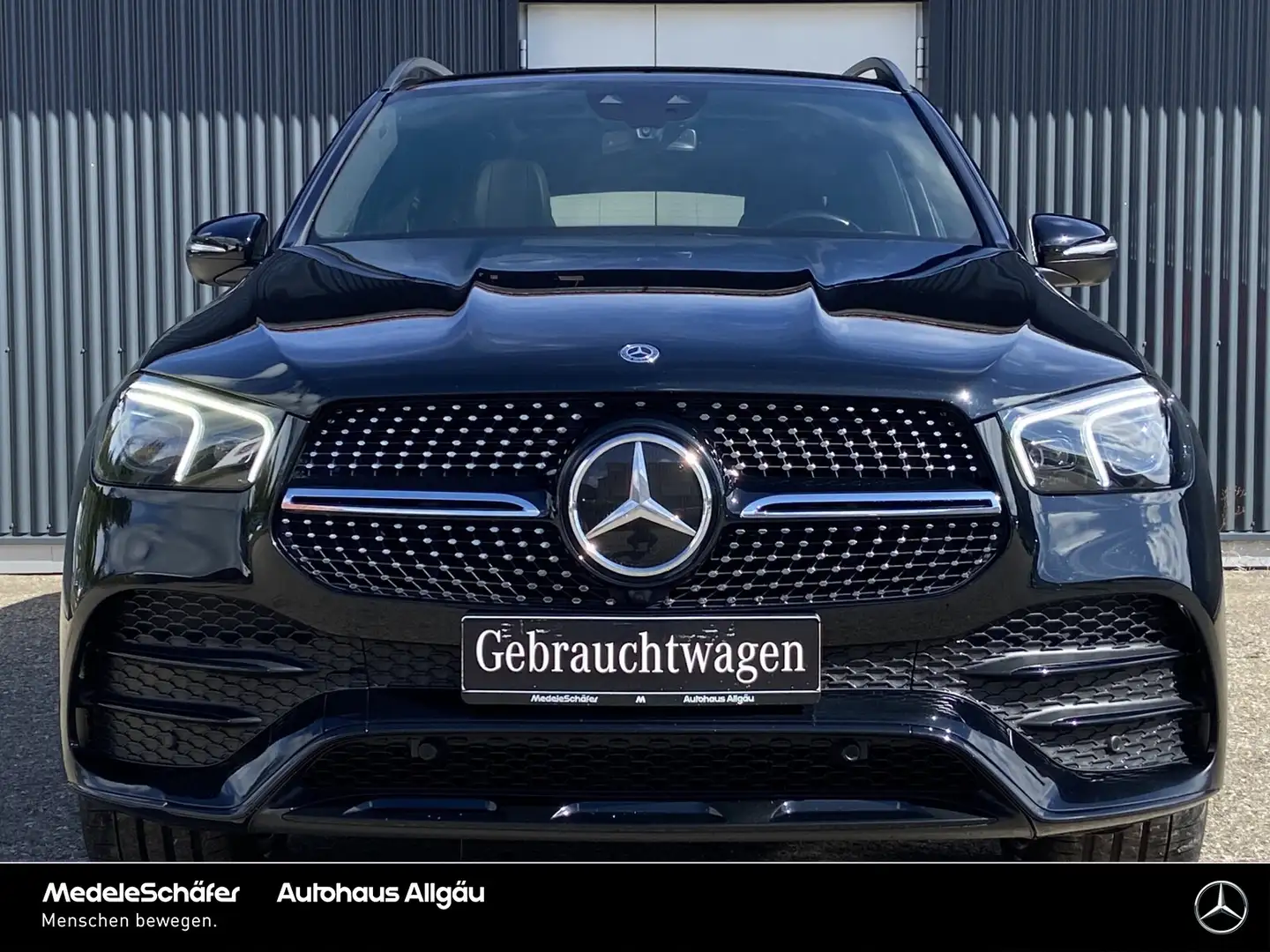 Mercedes-Benz GLE 450 GLE 450 4M AMG Night Dis Airm Pano HuD Bur SKlim Schwarz - 2