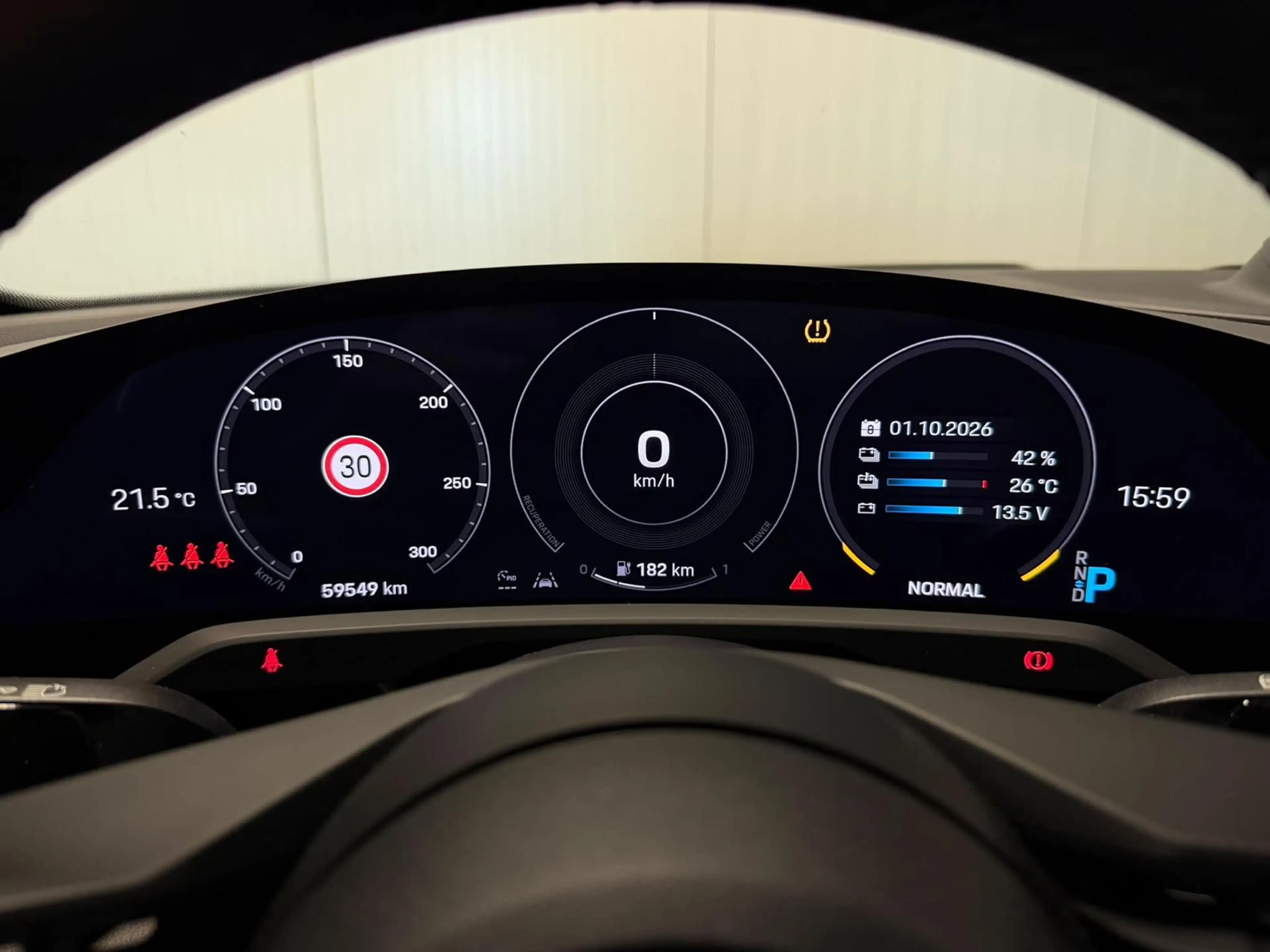 Porsche Taycan Sport Turismo 79 kWh Panodak Sportchrono Bose ACC — photo 15