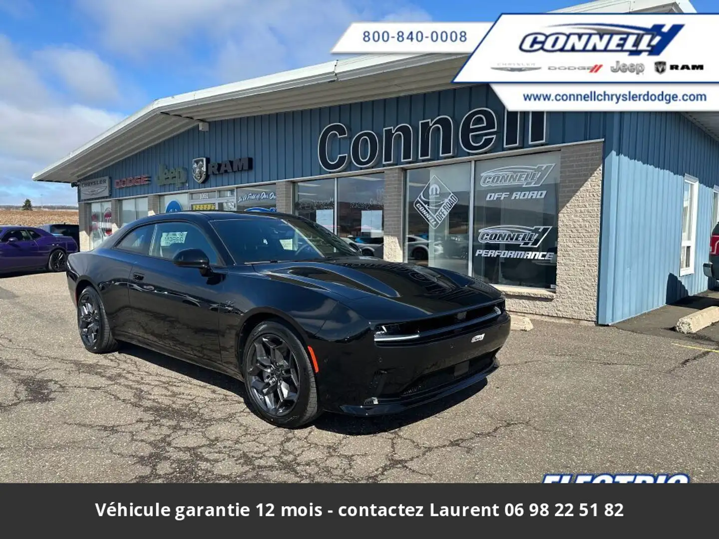 Dodge Charger Daytona R/T EV 500ch Tout compris hors homologatio Nero - 1