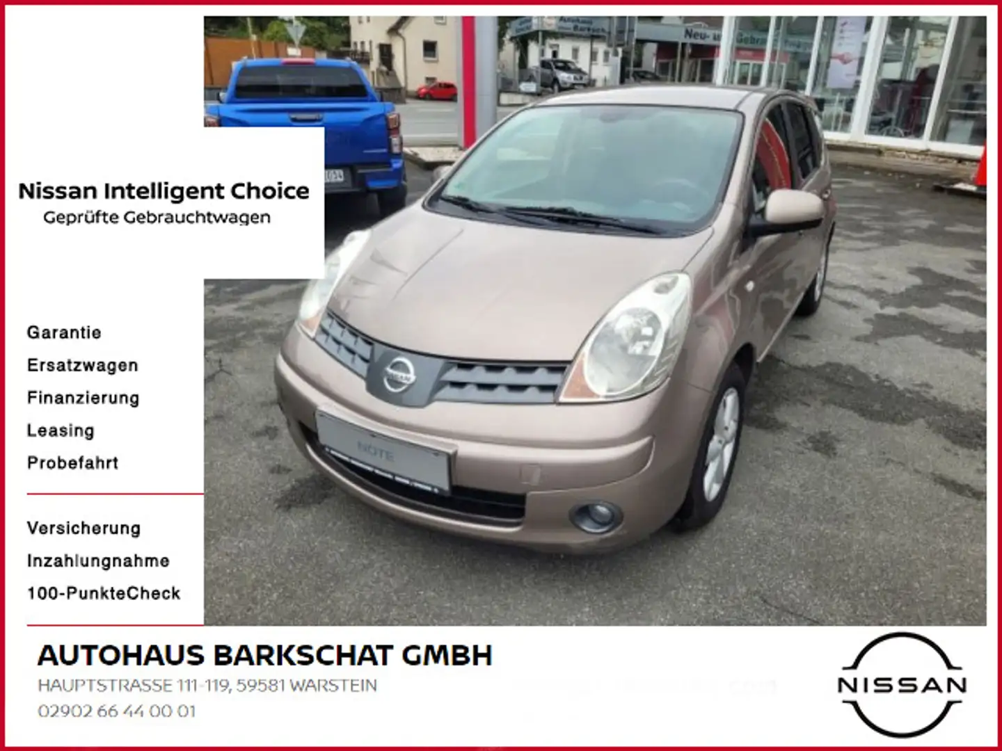 Nissan Note Nissan Note 1,4l Marrone - 1