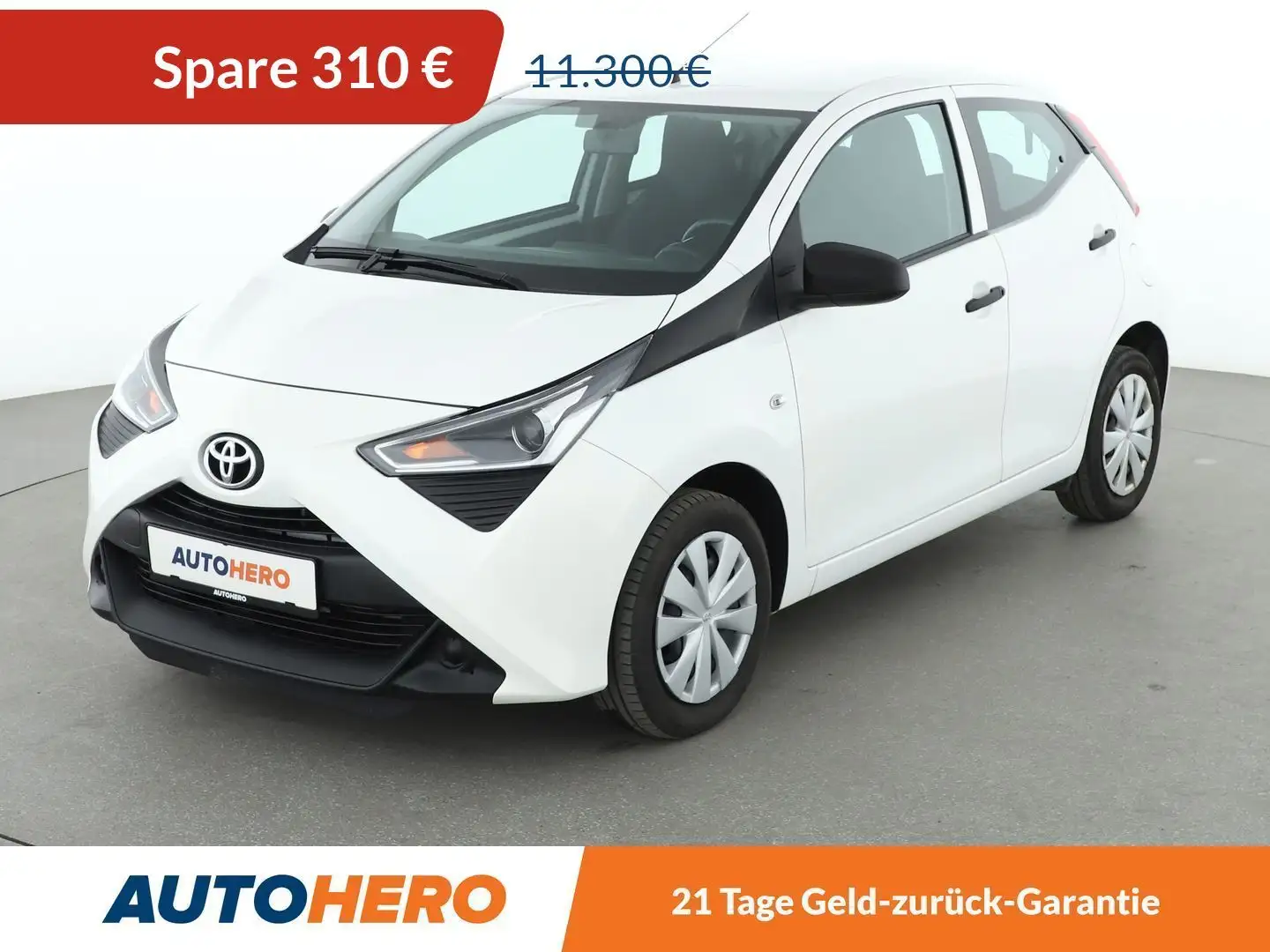 Toyota Aygo 1.0 x-business *LED*KLIMA* Weiß - 1