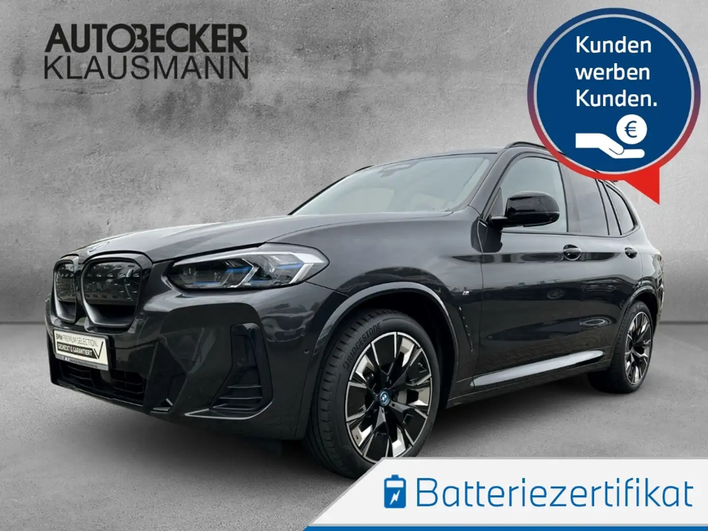 BMW iX3 Impressive M SPORT LC PROFNAVI HuD KAMERA 360° Grau - 1