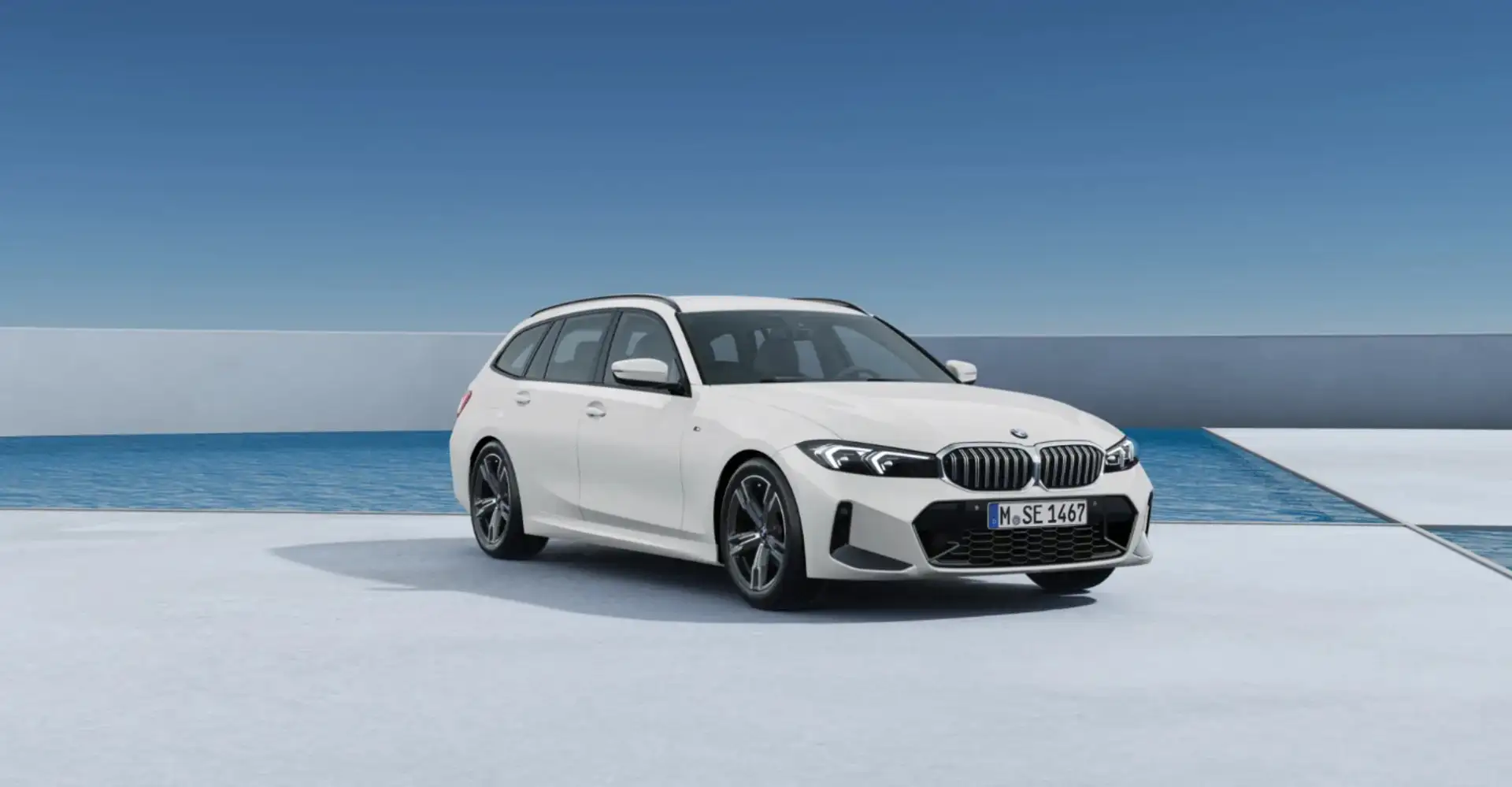 BMW 318 i Touring M Sportpaket, Bestellaktion! Alb - 2