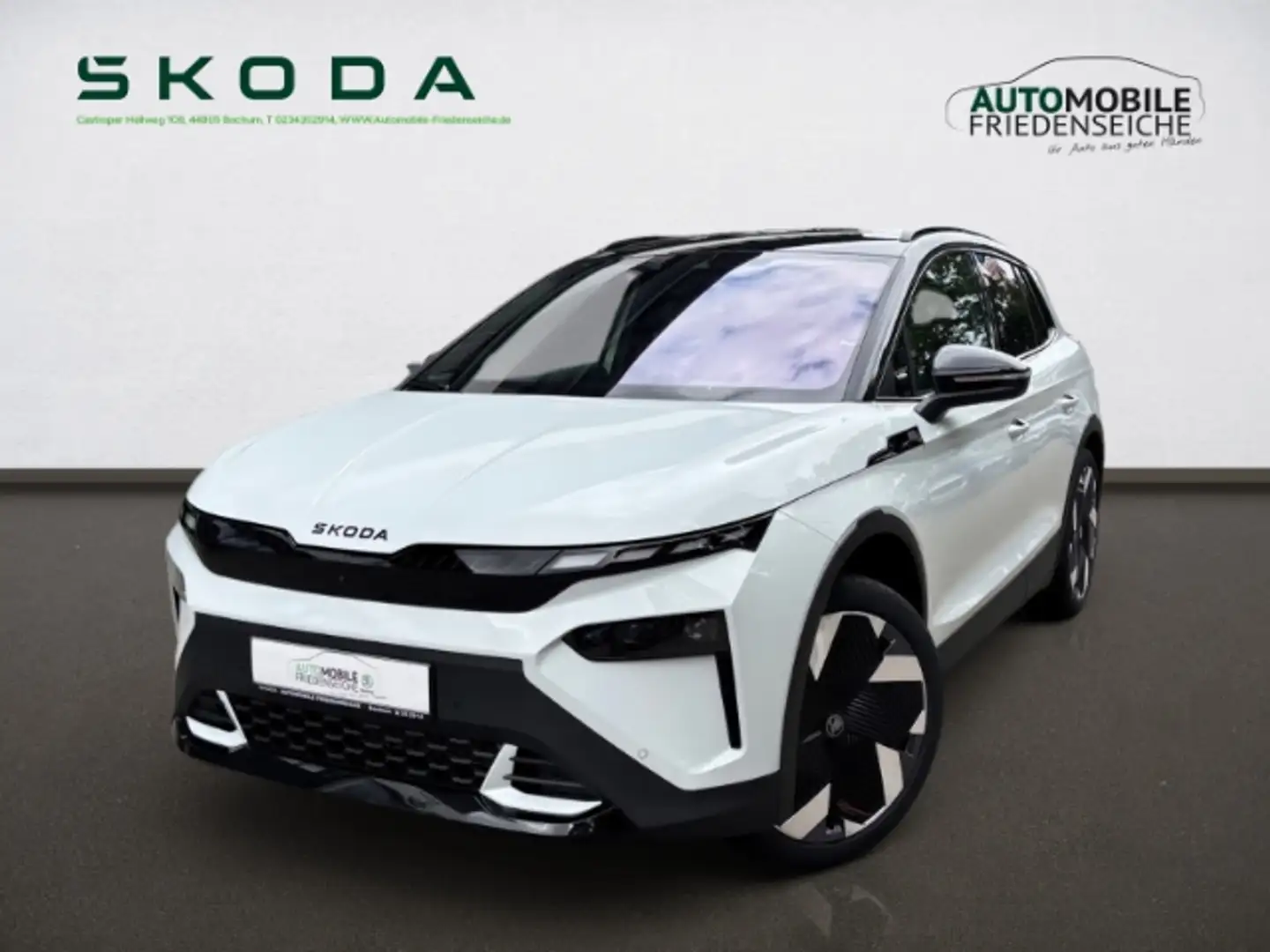 Skoda Elroq 85 First Edition II 82 kWh 210 kW Maxx Weiß - 1