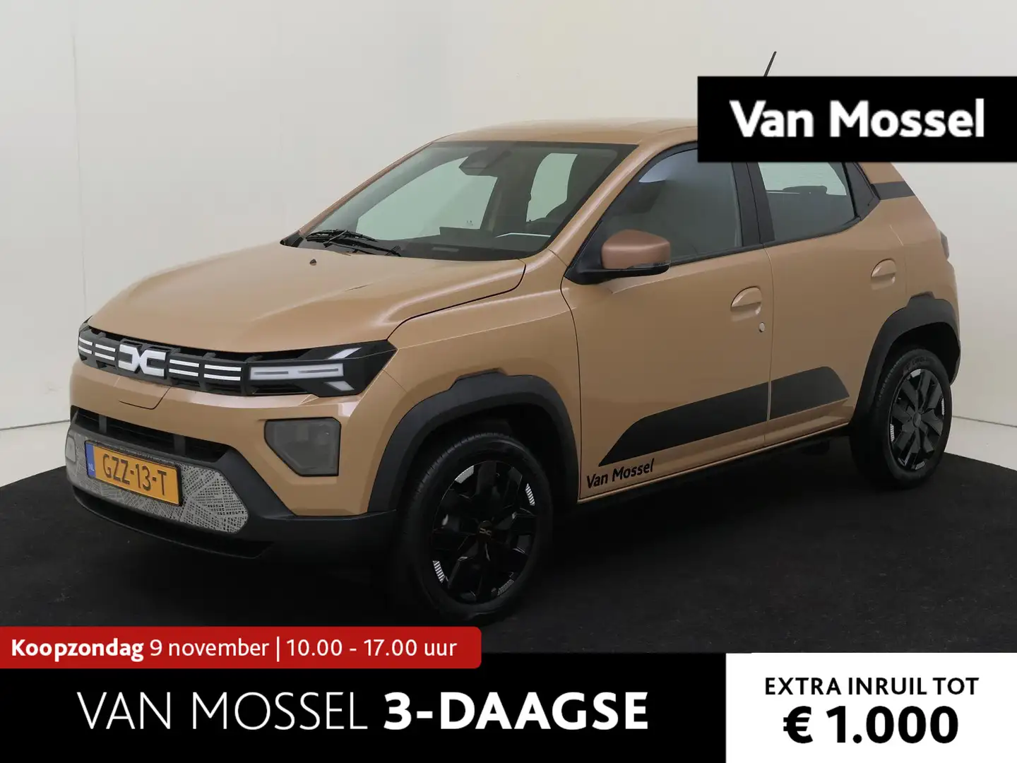 Dacia Spring Extreme 65PK 26.8 kWh | Navigatie | Airco | Cruise Bruin - 1