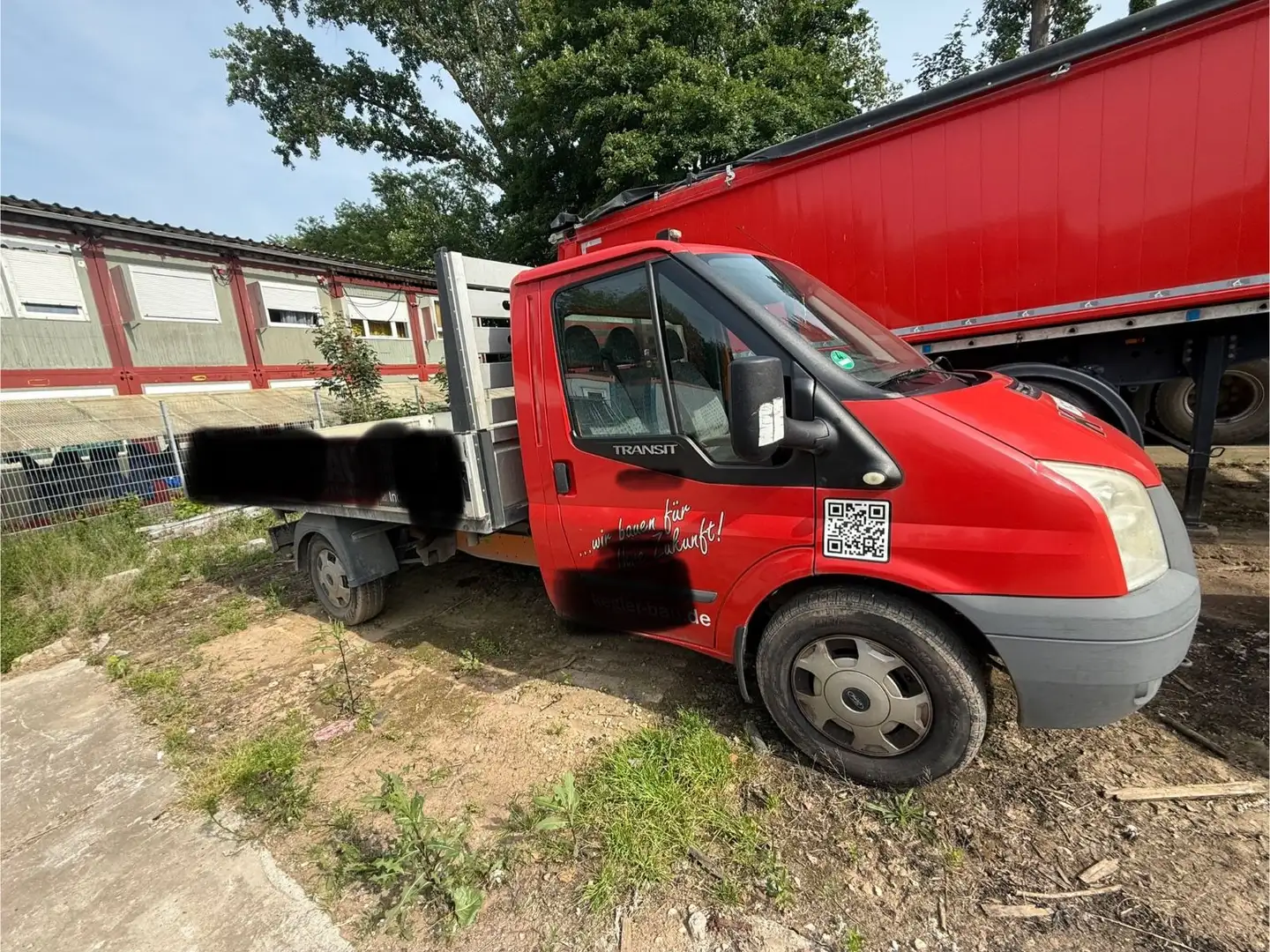 Ford Transit Pritsche FT 350 M Einzelkabine Kipper Orange - 1