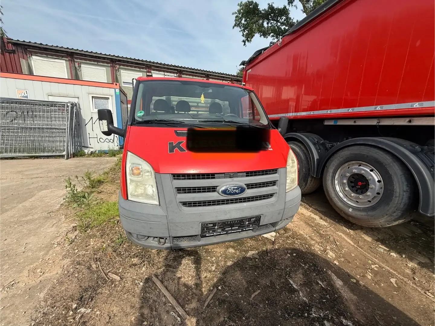Ford Transit Pritsche FT 350 M Einzelkabine Kipper Orange - 2