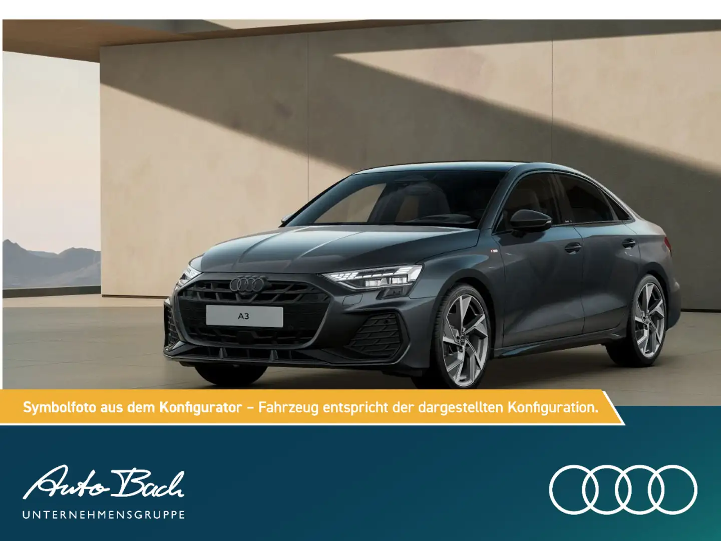 Audi A3 S line TFSI 110 kW S tronic Grijs - 2