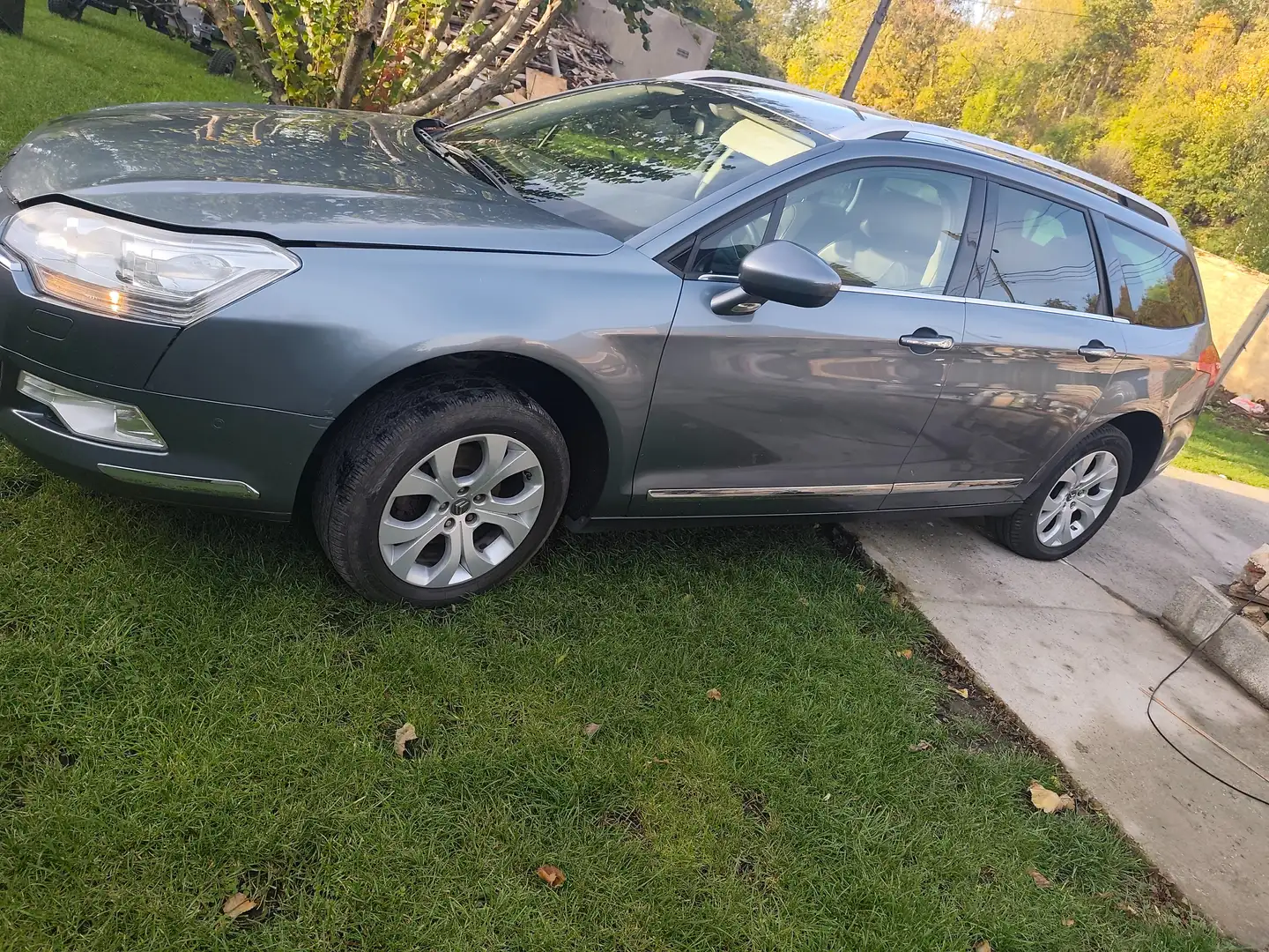 Citroen C5 2.0 HDi Exclusive FAP Gris - 2