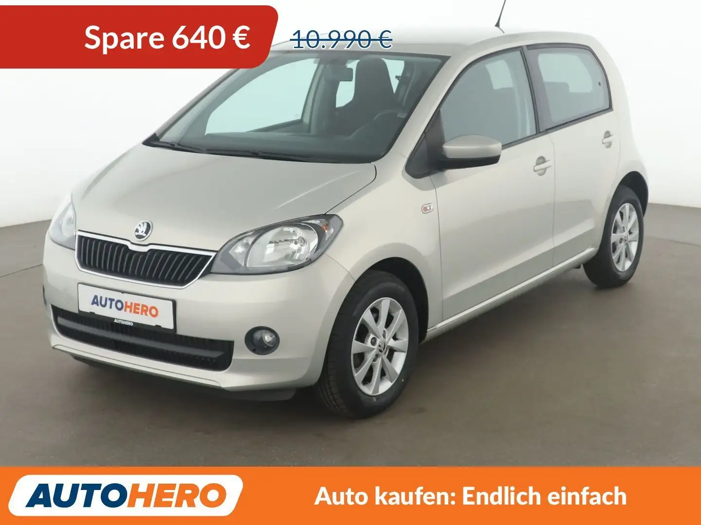 Skoda Citigo 1.0 MPI Style Aut.*KLIMA*ALU*GARANTIE* Grau - 1