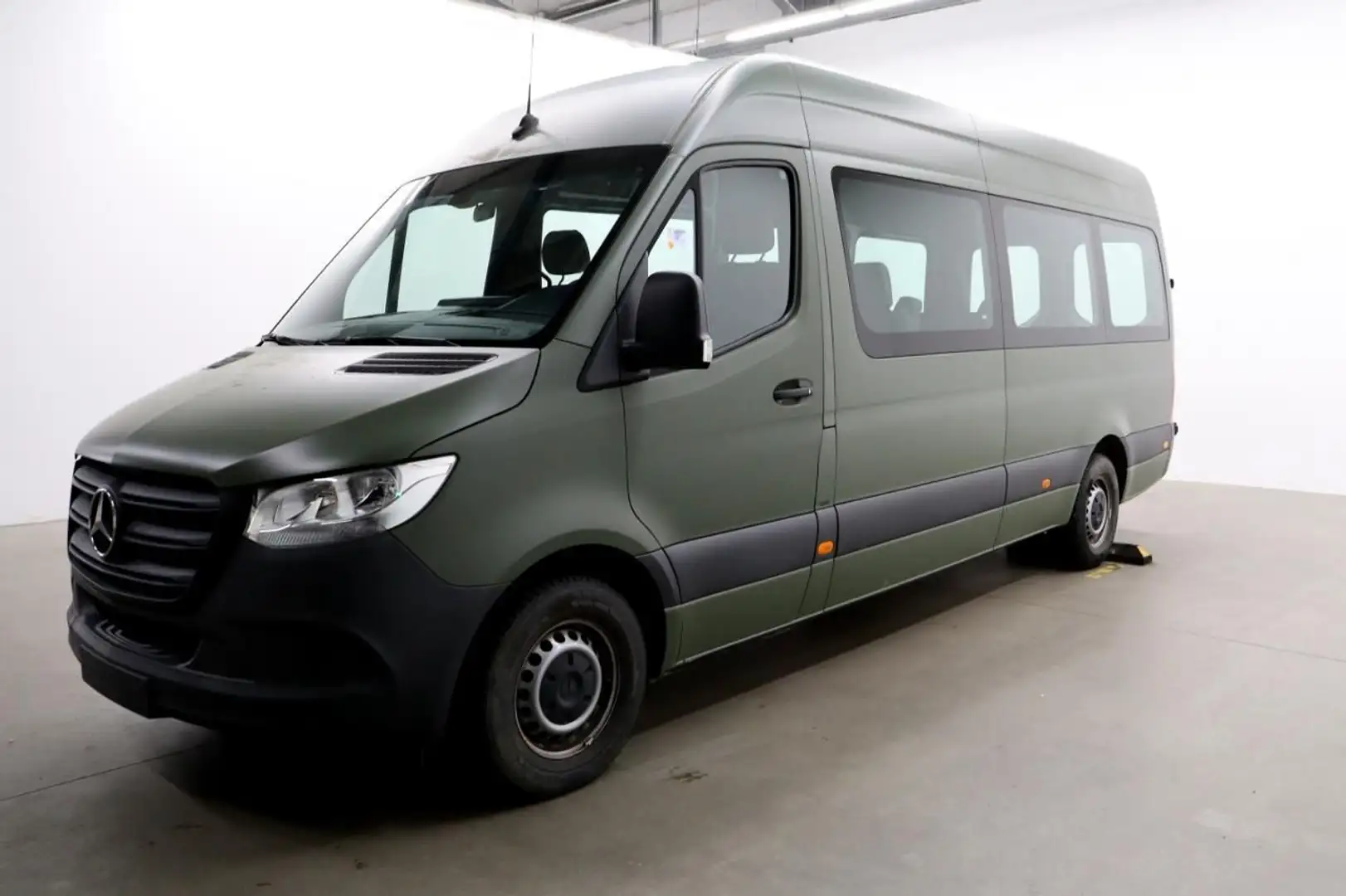 Mercedes-Benz Sprinter 314 CDI Tourer Lang +MATT GRÜN FOLIERT+ Noir - 1