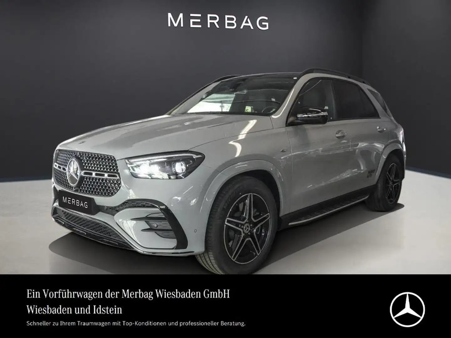 Mercedes-Benz GLE 400 e-AMG-PANO-HUD-AIRMATIC-AHK-UVP 117.700,- Gris - 1