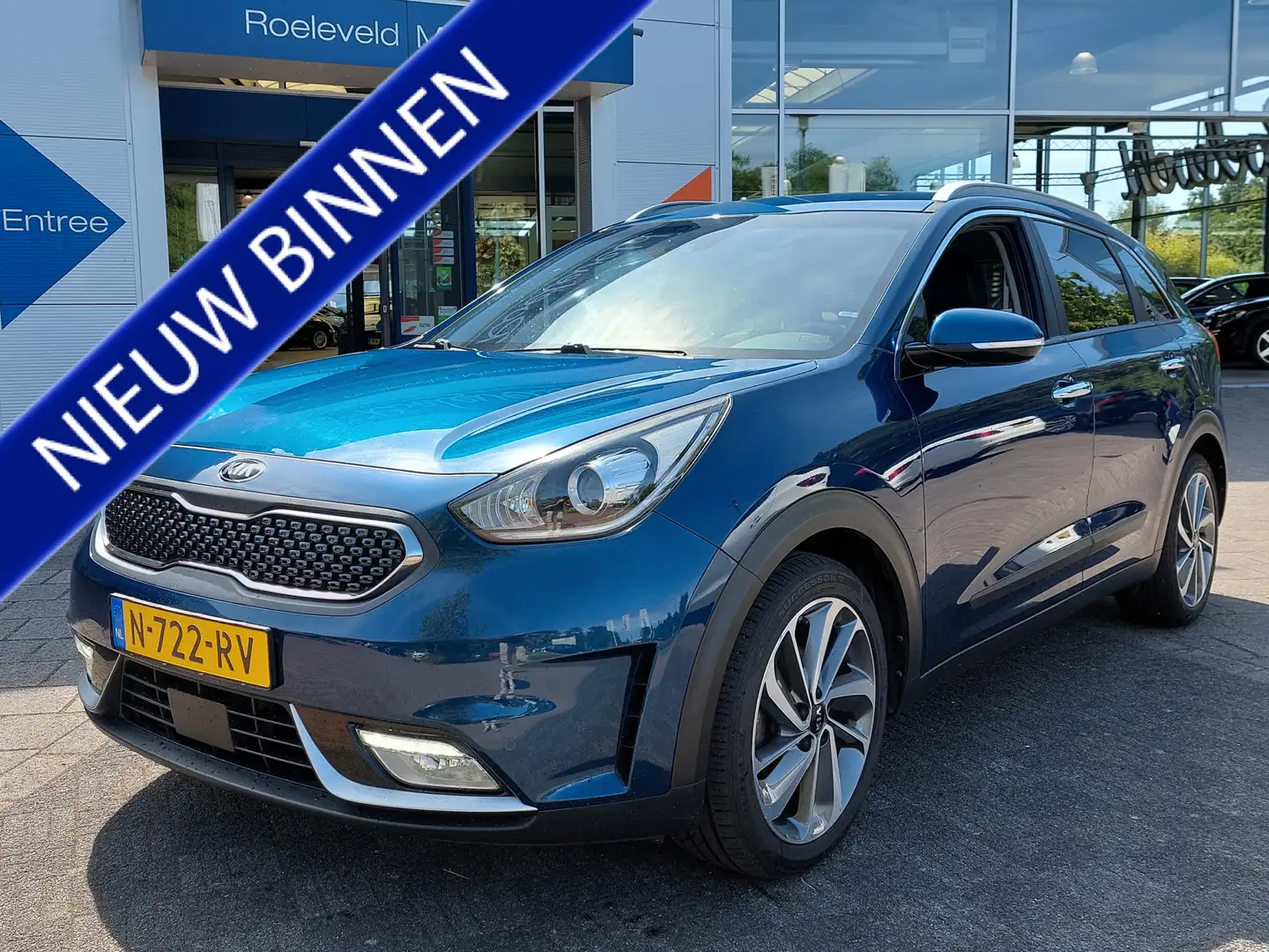 Kia Niro 1.6 GDi 105pk Hybrid ExecutiveLine | Navi | Clima Blauw - 1