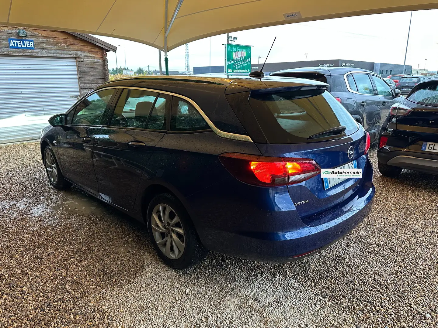 Opel Astra Break 1.5 Diesel 105ch Elegance Business 2021 Bleu - 2