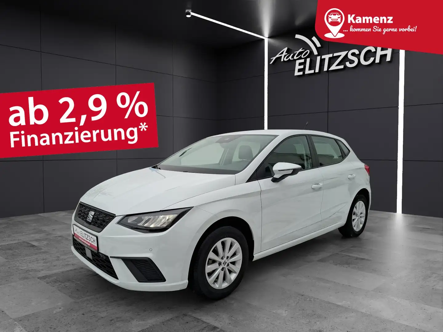 SEAT Ibiza TSI Style LED Navi GRA RFK SH LM Weiß - 1