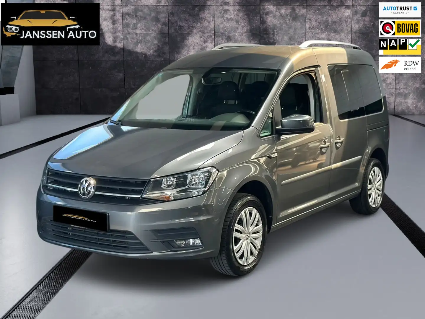 Volkswagen Caddy 1.4 TSI | DSG | Camera | NAVI | Trekhaak | DAB | A Grijs - 1