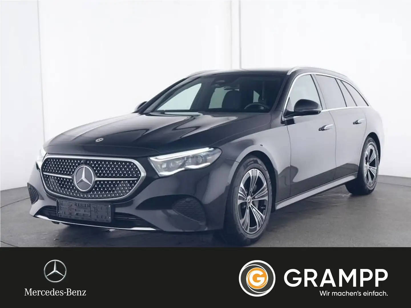 Mercedes-Benz E 450 Td 4M AvantgardeAdvancedPlus/Leder/Pano/AHK Schwarz - 1