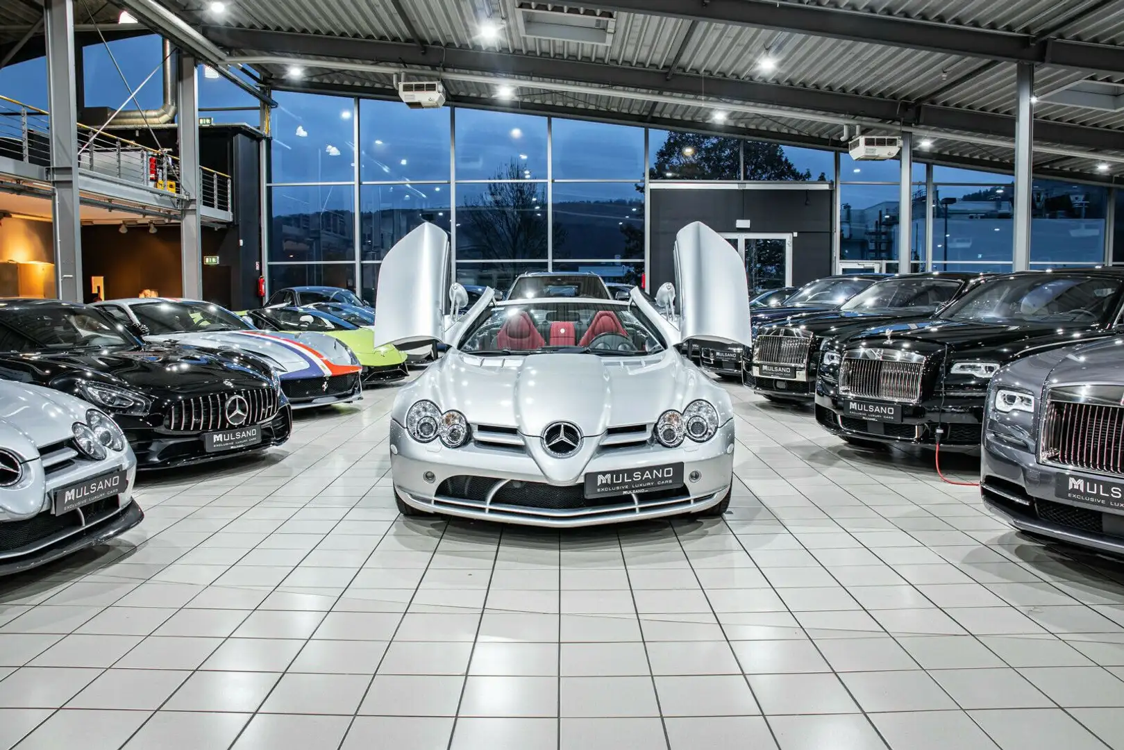 Mercedes-Benz SLR Roadster CARBON SL300ROT EXCLUSIVE 722SRAD Argintiu - 2