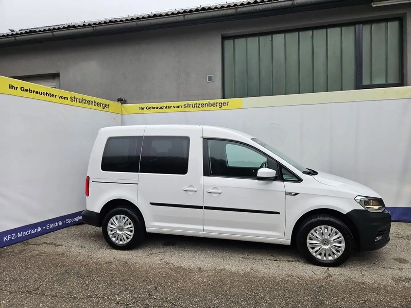Volkswagen Caddy Austria Plus 2,0 TDI  75KW Navi Tempomat Weiß - 1