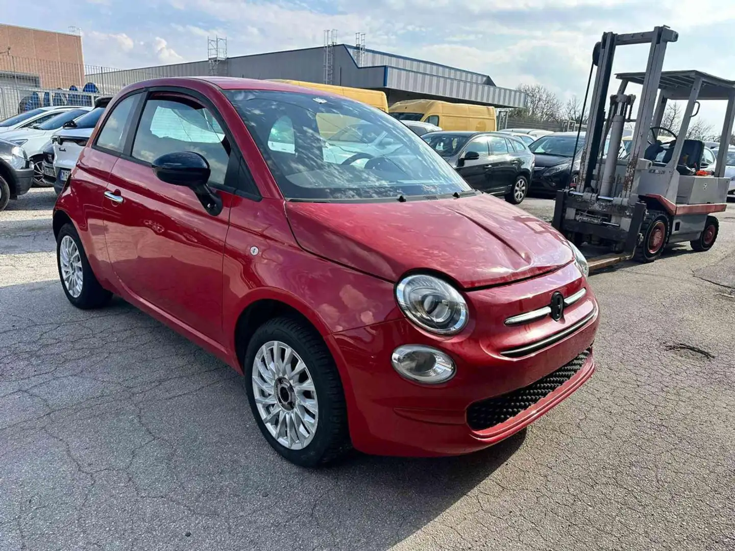 Fiat 500 1.0 Hybrid 70cv Rouge - 1