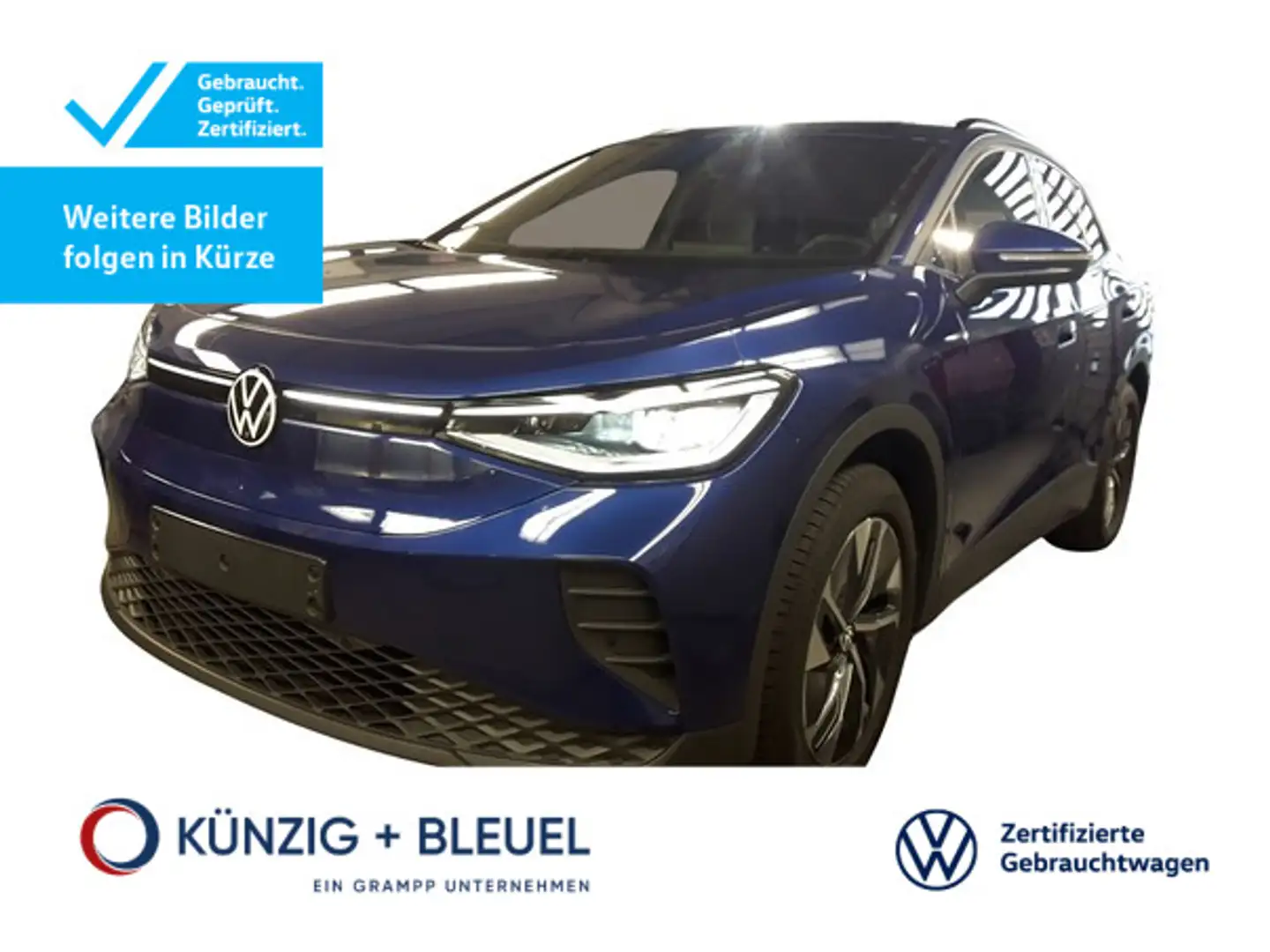 Volkswagen ID.4 Pro 210 kW (286 PS) 77 kWh 1-Gang-Automatik Blau - 1