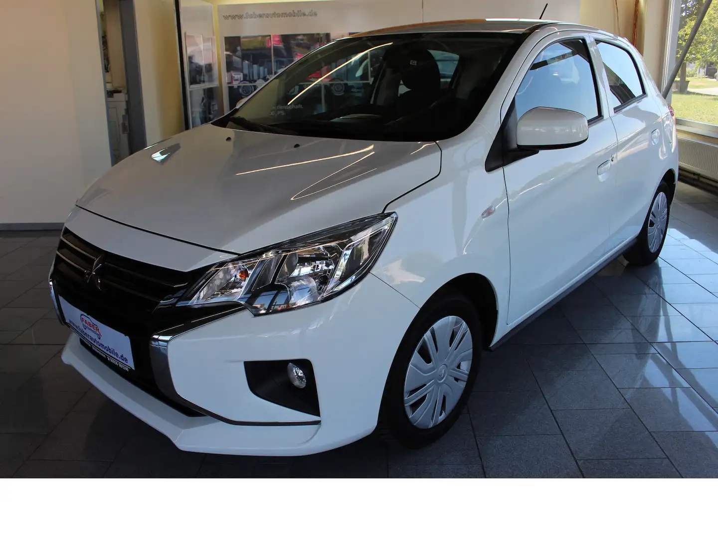 Mitsubishi Space Star Select,Klimaanlage,Wie Neu Weiß - 1
