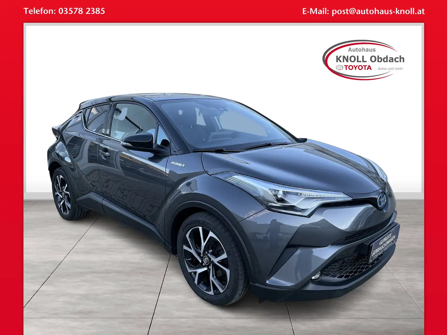 Toyota C-HR Hybrid C-ULT Grau - 1