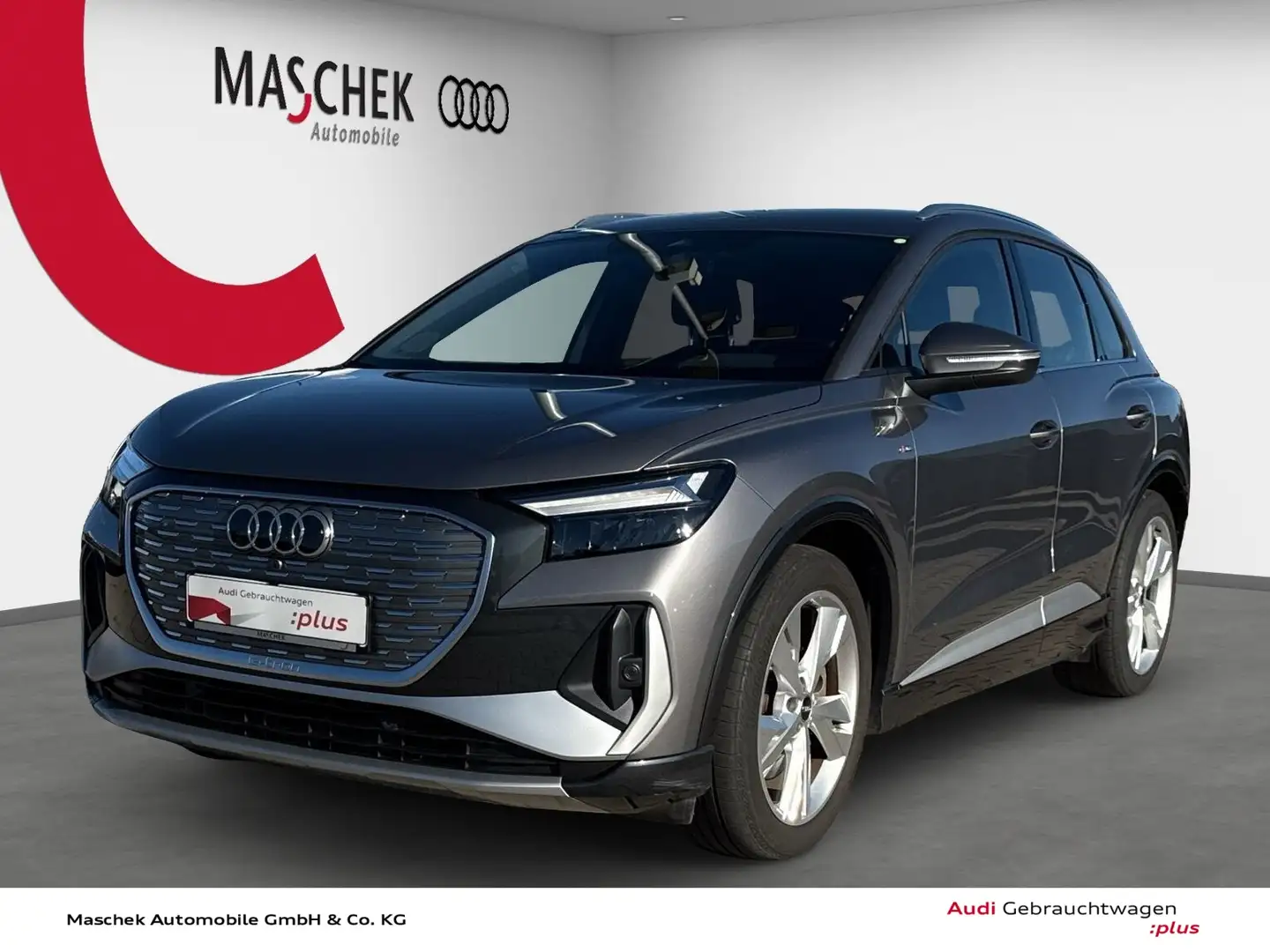 Audi Q4 e-tron S Line 50 quat. RearView ACC Sportfwk  ACC Grau - 1
