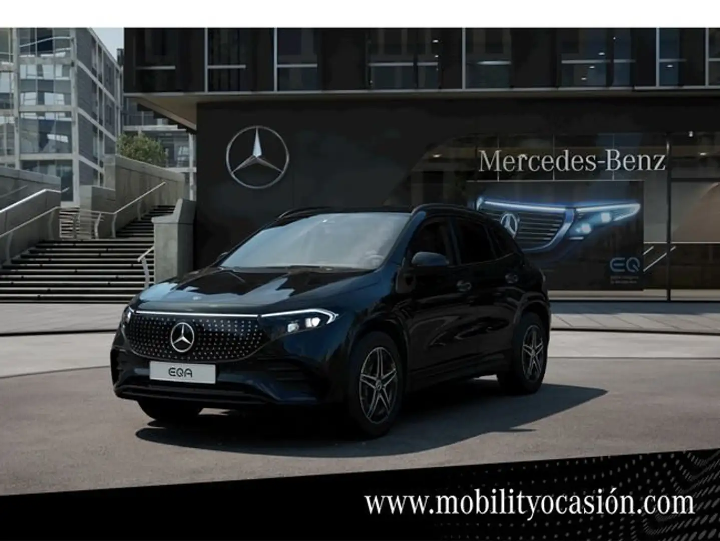 Mercedes-Benz EQA 250+ + amg line Negro - 1
