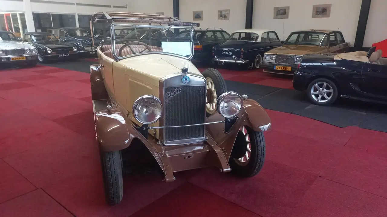 Berliet Vig Cabriolet 4 zits BJ. 1928, foto 7