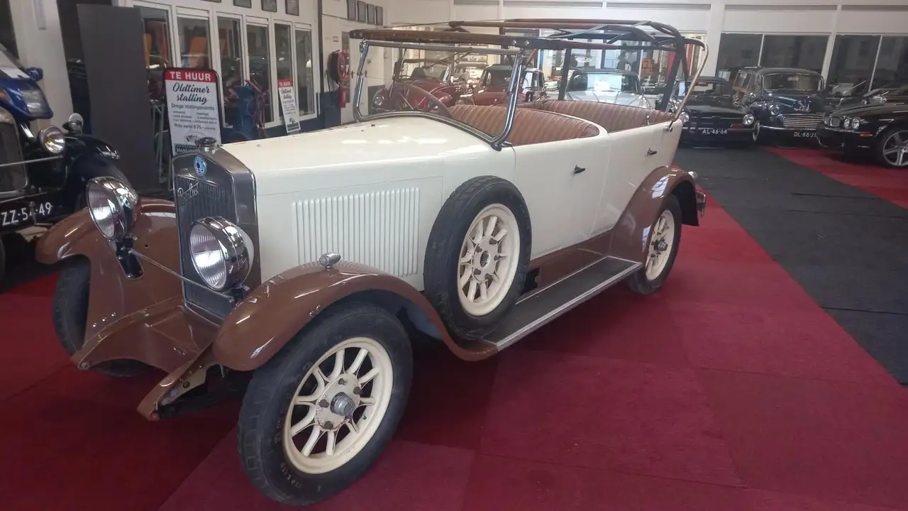 Berliet Vig Cabriolet 4 zits BJ. 1928, foto 8