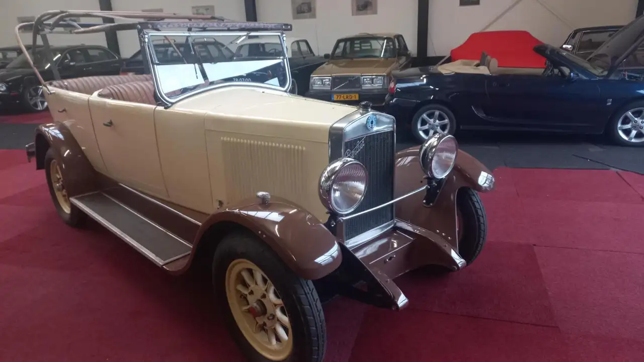 Berliet Vig Cabriolet 4 zits BJ. 1928, foto 5