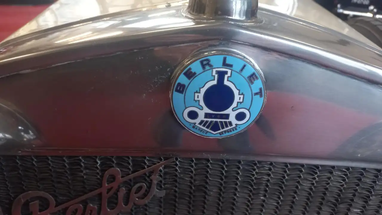 Berliet Vig Cabriolet 4 zits BJ. 1928, foto 11