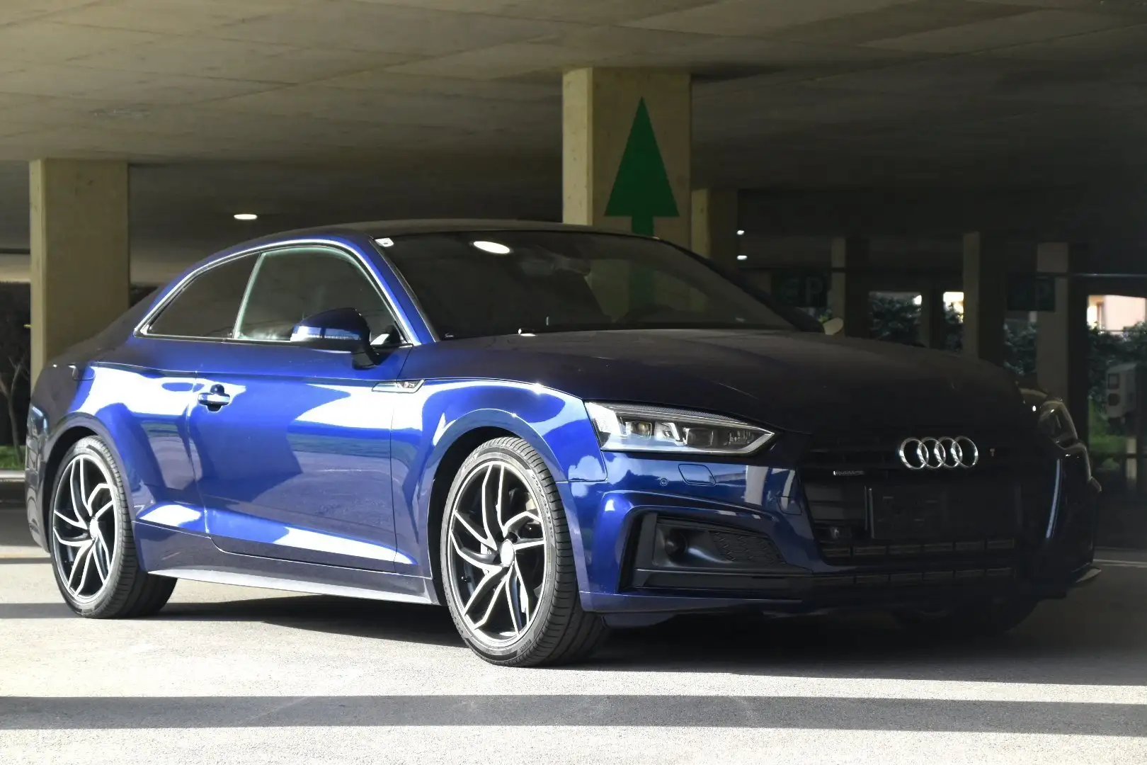 Audi A5 A5 Coupé 45 TDI sport quattro tiptronic sport Blau - 2