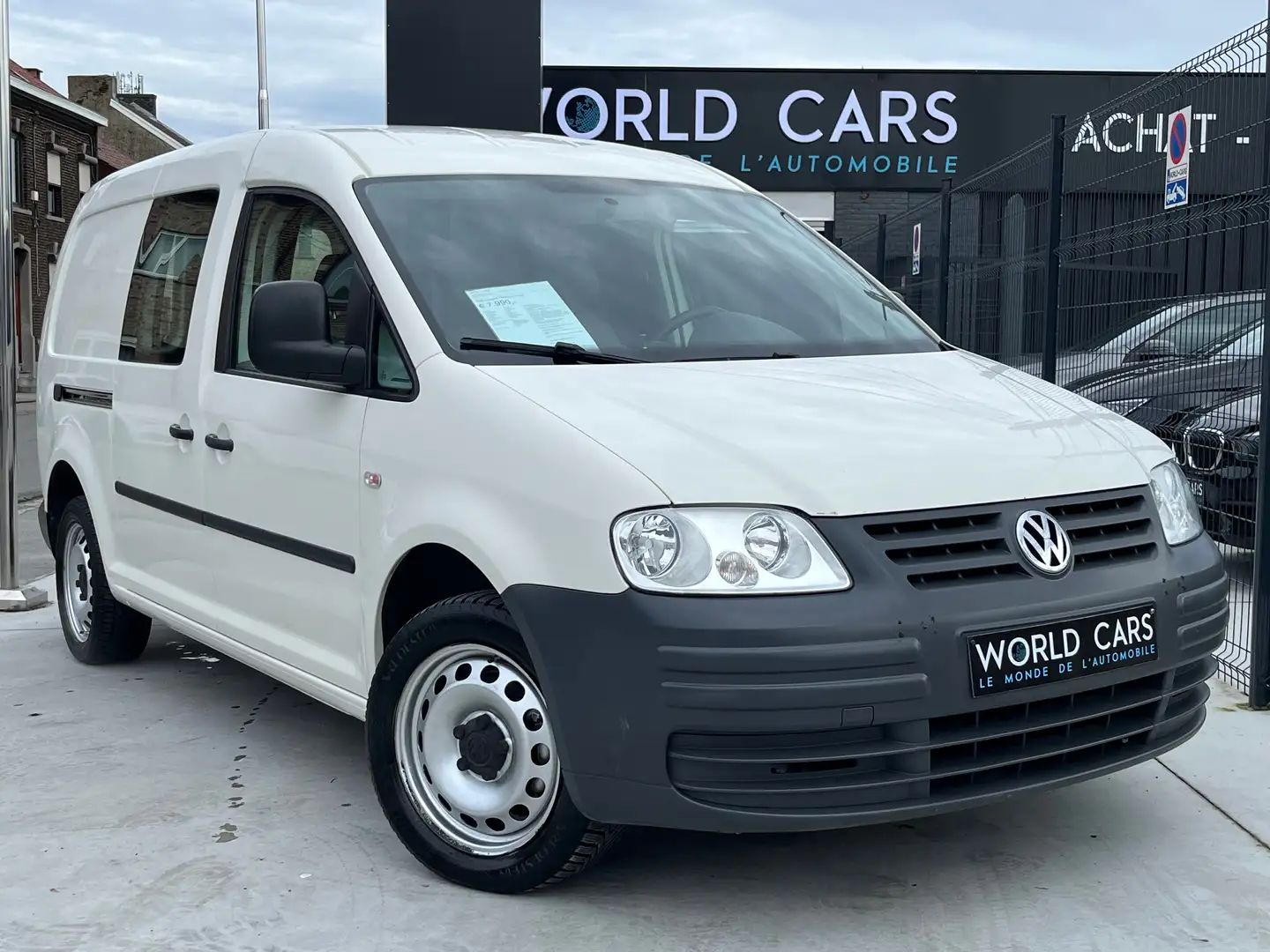 Volkswagen Caddy MAXI 2.0i CNG 77.KM/EURO 5 Wit - 2