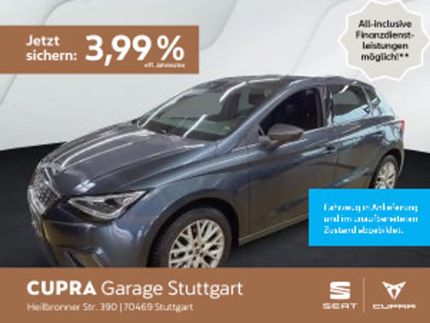 SEAT Ibiza Xcellence 1.0 TSI 85kW Grau - 1