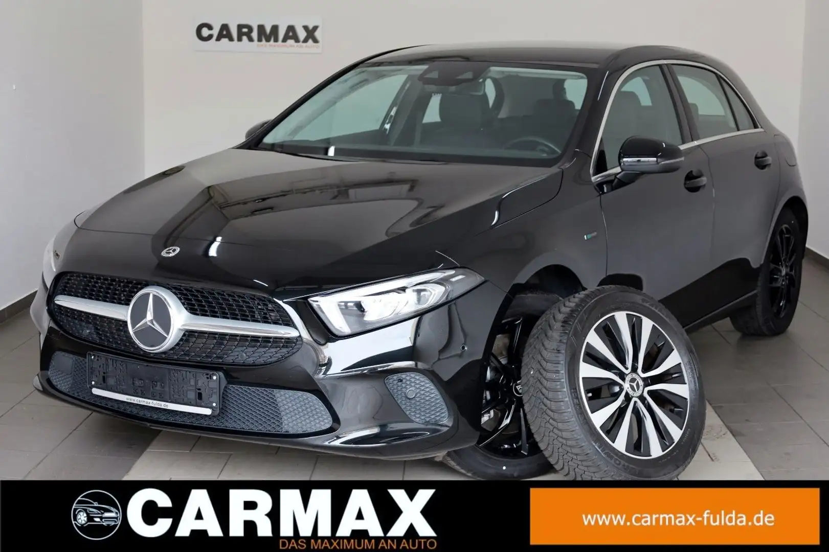 Mercedes-Benz A 250 e Progressive,T.Leder,Navi,LED,SH, SR+WR Negru - 1