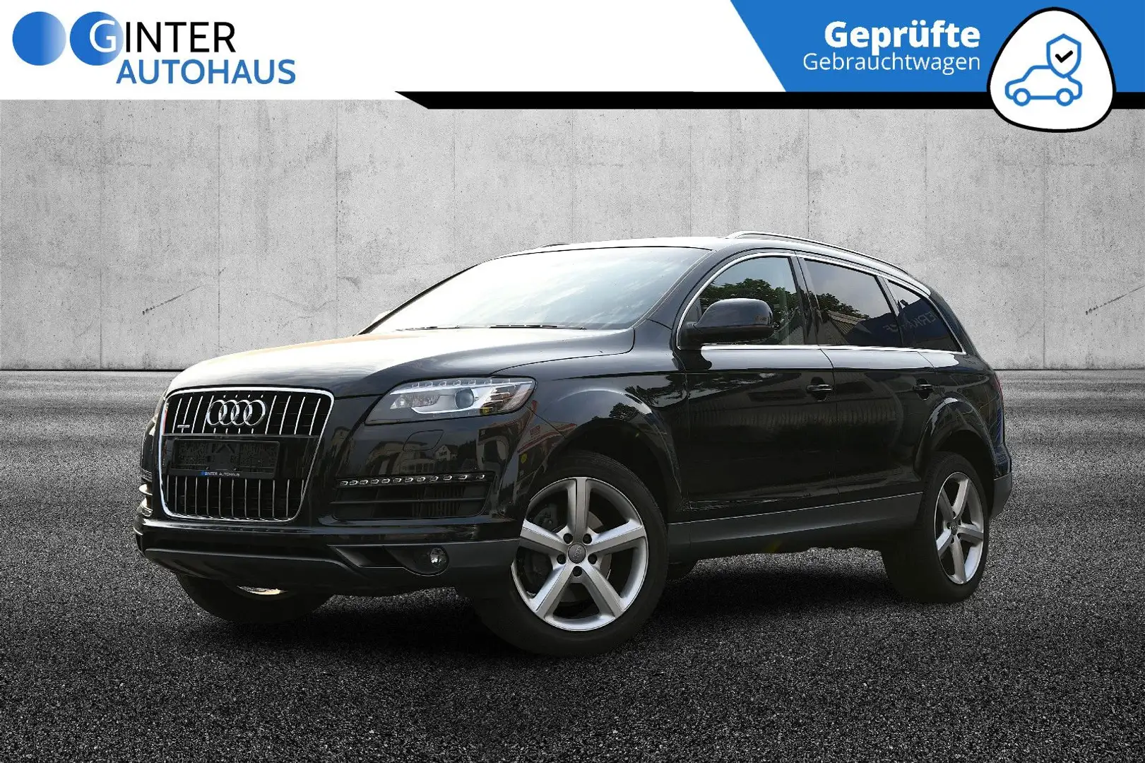 Audi Q7 3.0 TDI quattro*7-Sitzer*aus 2.Hand* Noir - 1