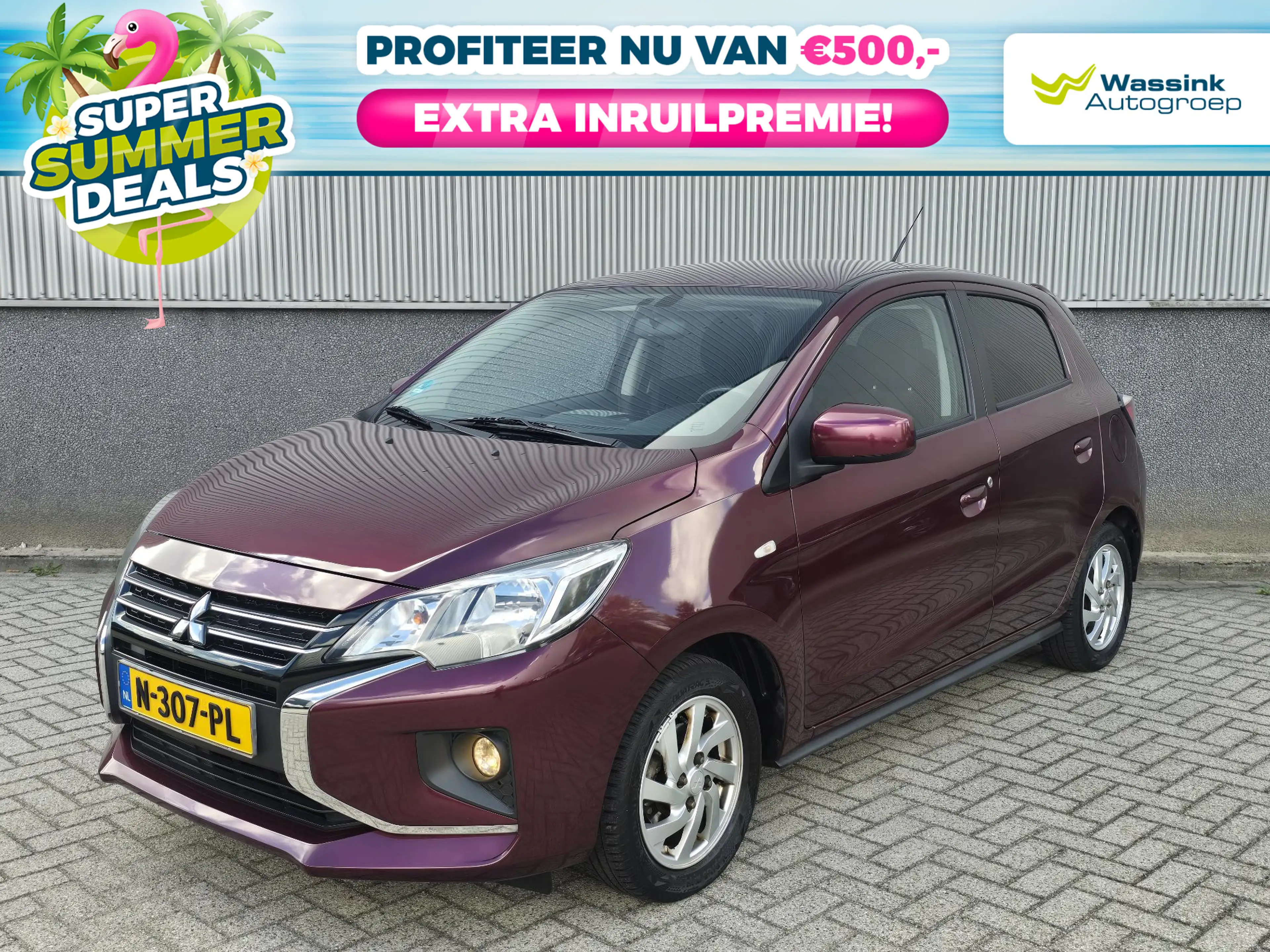 Mitsubishi Space Star 1.2 Intense | LM Velgen | Airco | Stoel verwarming