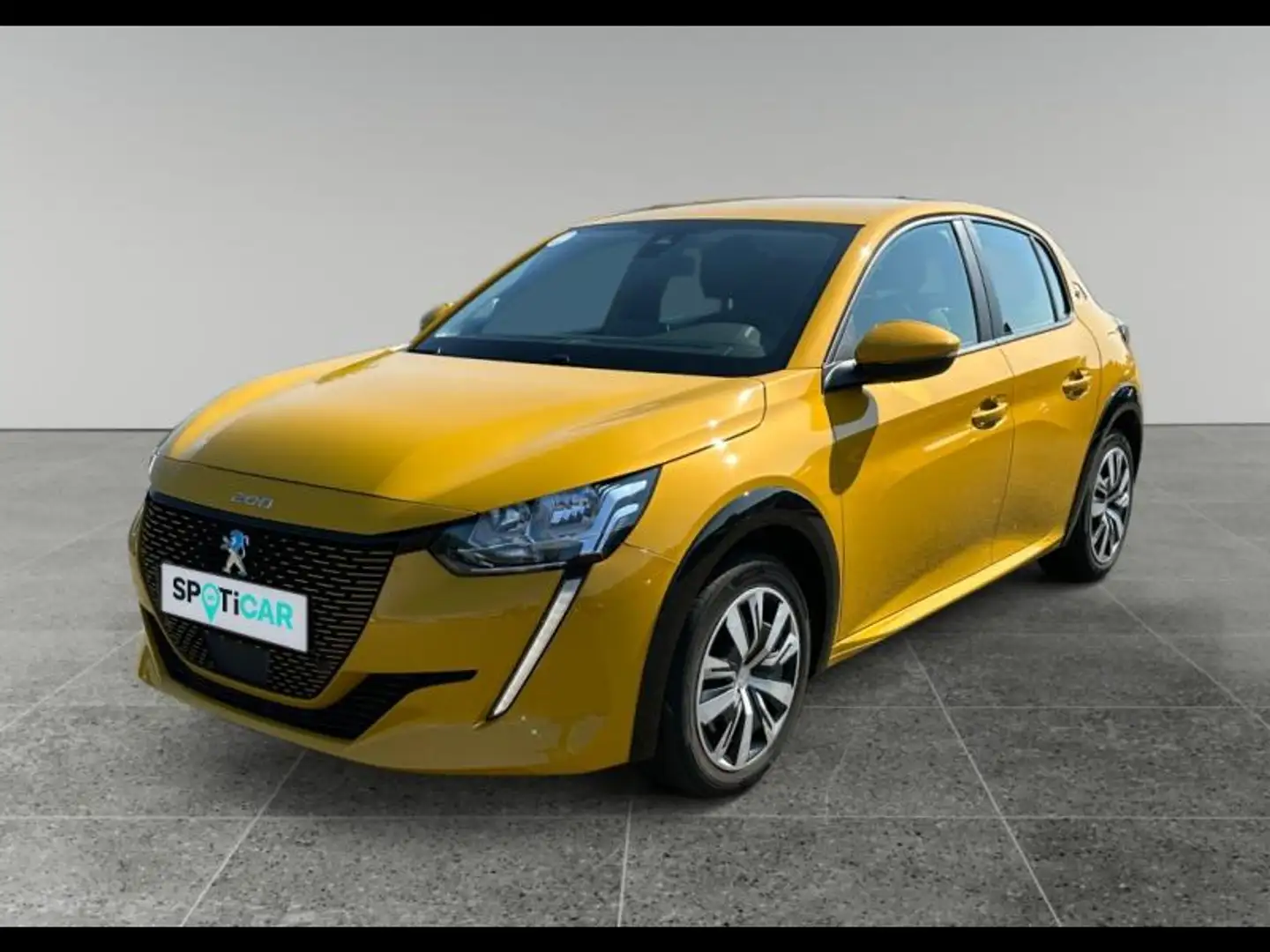 Peugeot e-208 e-208 136ch Active Jaune - 1