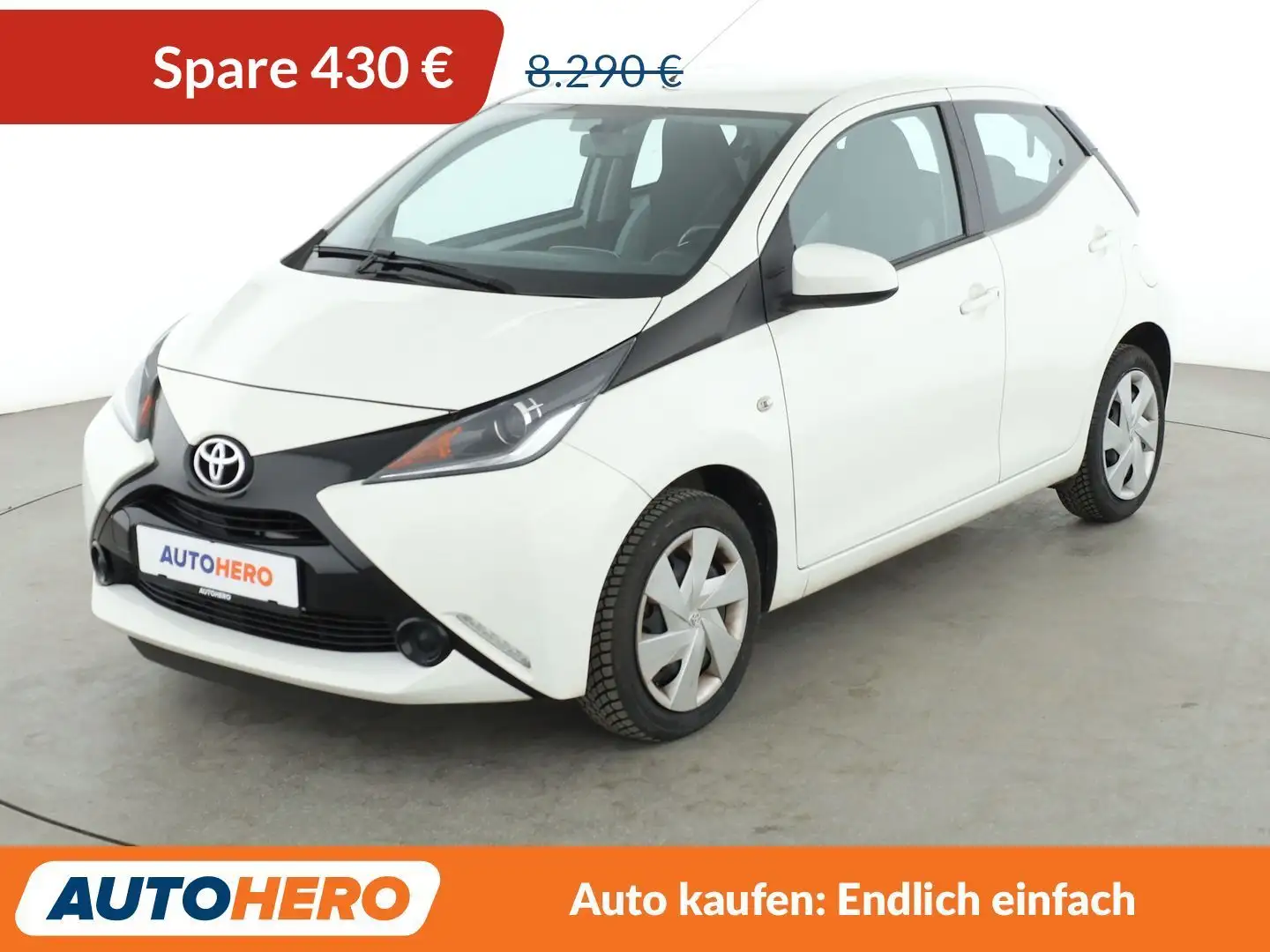Toyota Aygo 1.0 X-Play*LIM*CAM*KLIMA*TOUCH*BLUETOOTH* Weiß - 1